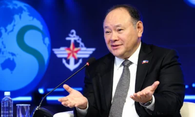 Teodoro reads Chinese embassy note at Seoul Defense Dialogue