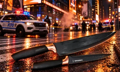 Pamela Cisneros Times Square stabbing kills Erin Piacenti