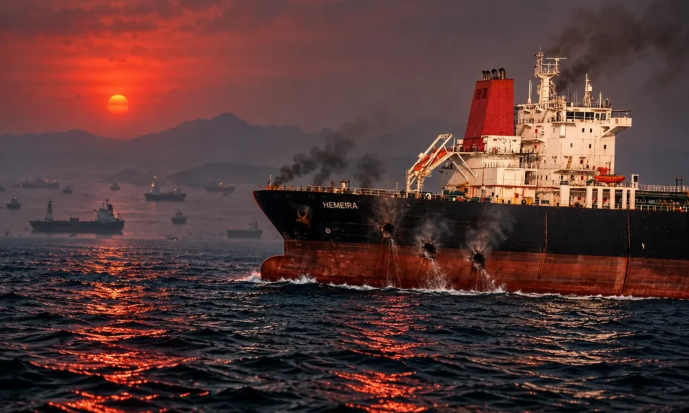 Trump claims Hormuz control oil near $96