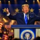 Trump Dallas rally pretend he is on ballot
