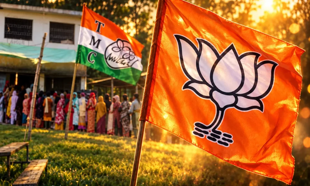 BJP leads Nandigram and Rejinagar Bengal bypolls
