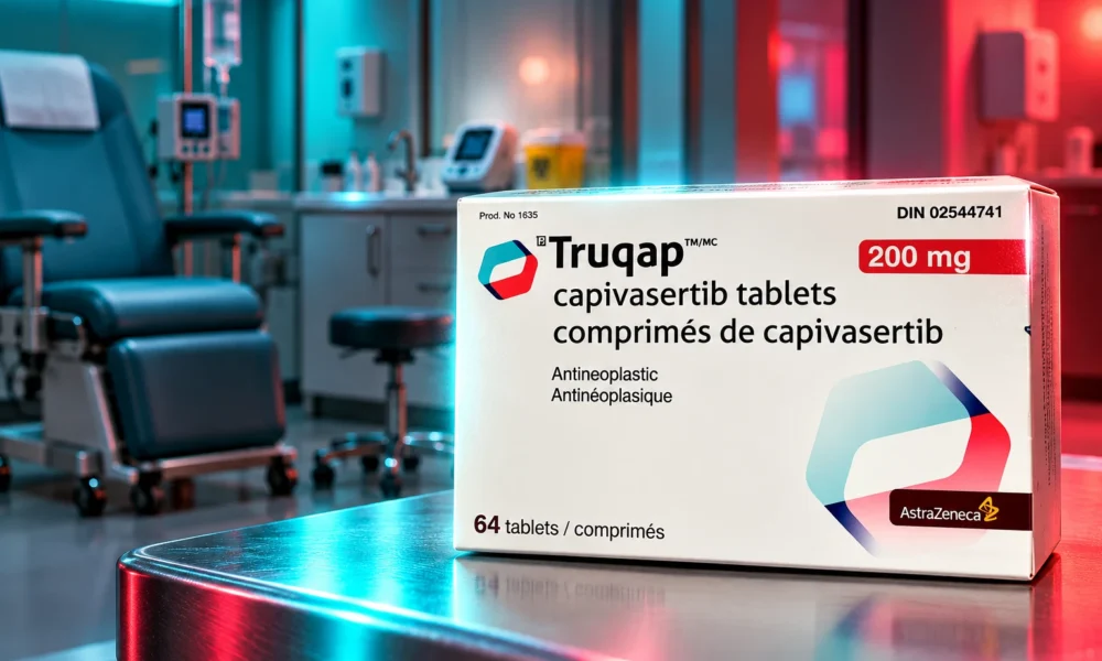 capivasertib Truqap hyperglycemia monitoring in breast cancer