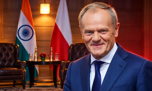 Donald Tusk Narendra Modi New Delhi defence trade talks