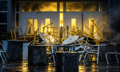 France lycée student protests 130 schools still shut