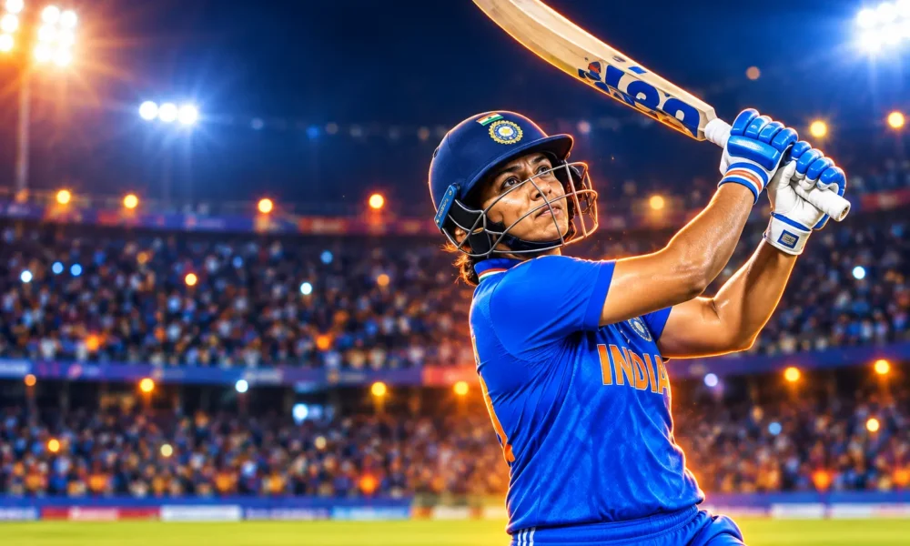 Harmanpreet Kaur unbeaten 91 vs Zimbabwe in Raipur