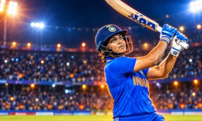 Harmanpreet Kaur unbeaten 91 vs Zimbabwe in Raipur