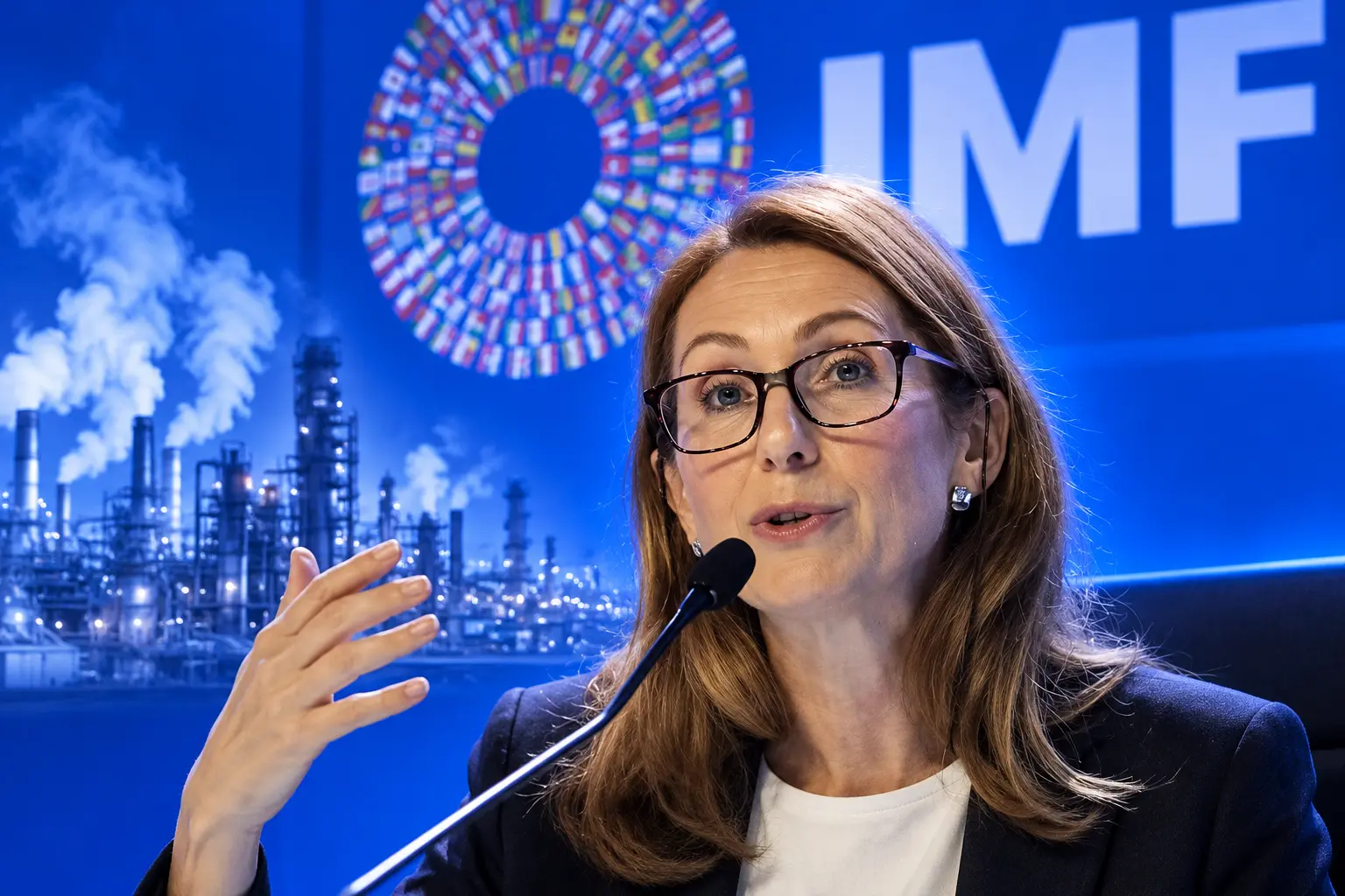 IMF 2026 global growth forecast oil buffers warning