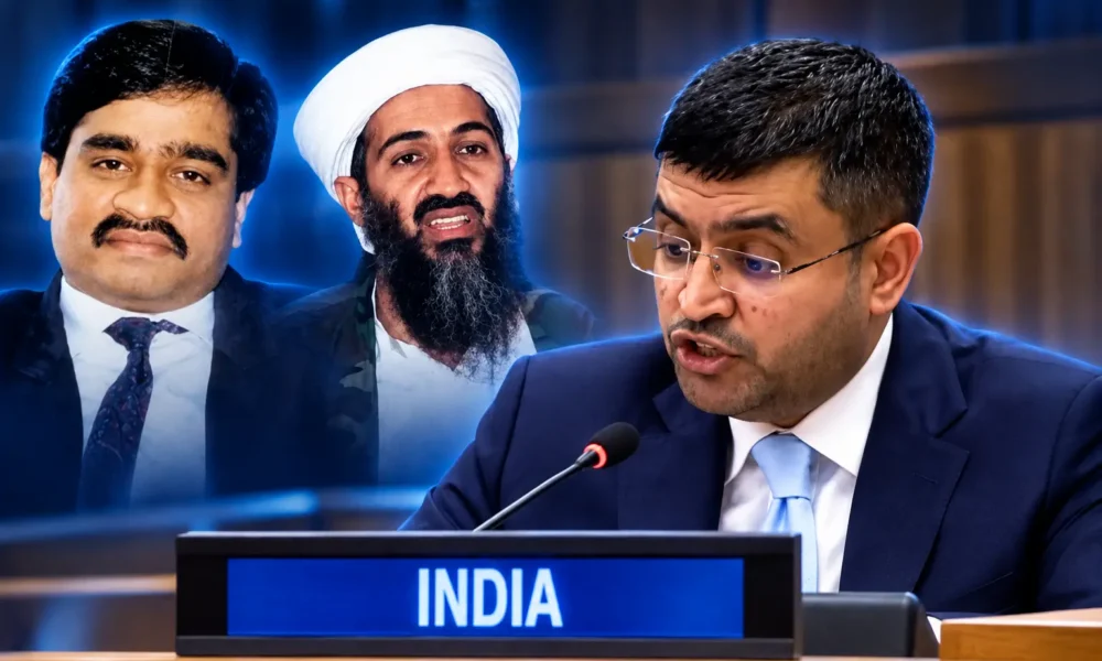 India UN diplomat corrects Dawood Ibrahim India-based label
