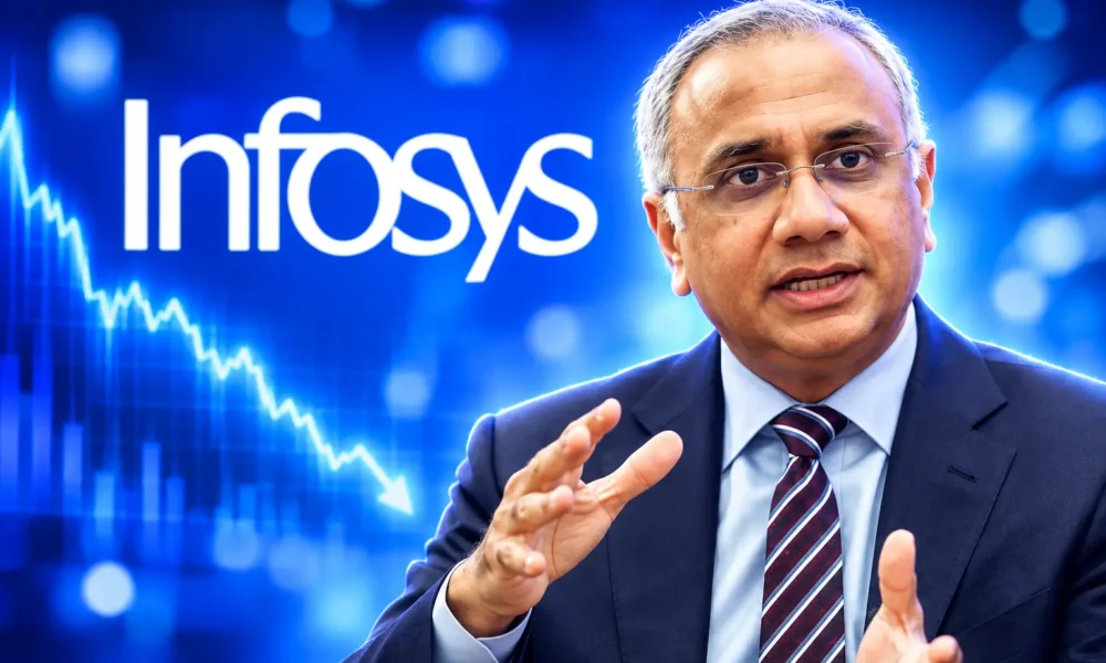 Infosys FY27 growth guidance cut pricing pressure