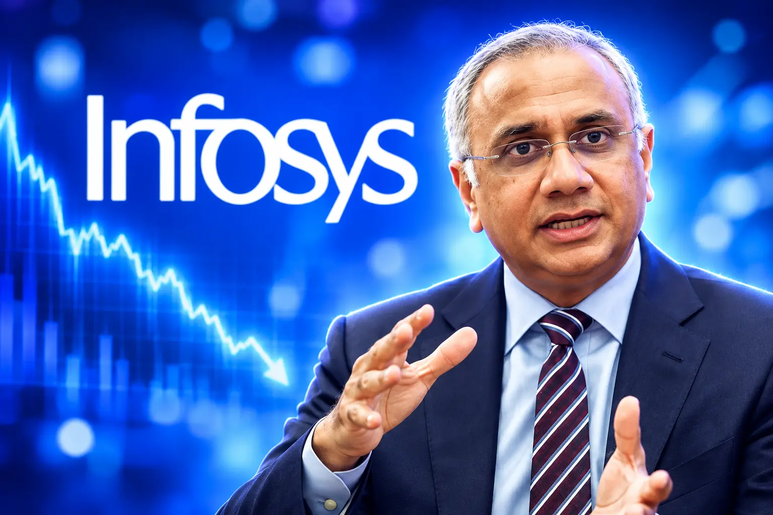 Infosys FY27 growth guidance cut pricing pressure