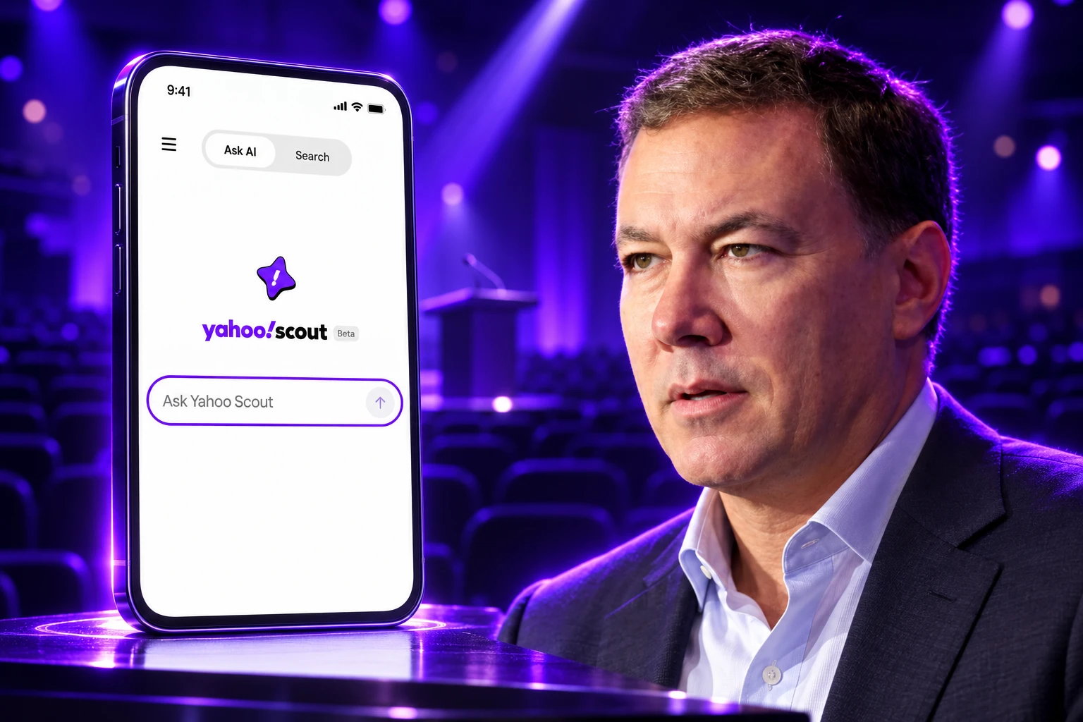 Jim Lanzone Yahoo CEO AI threat to publishers