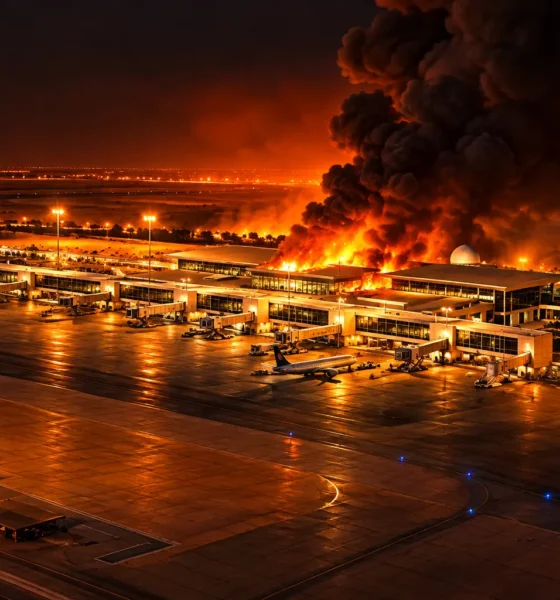 King Fahd Dammam airport attack one killed eight injured