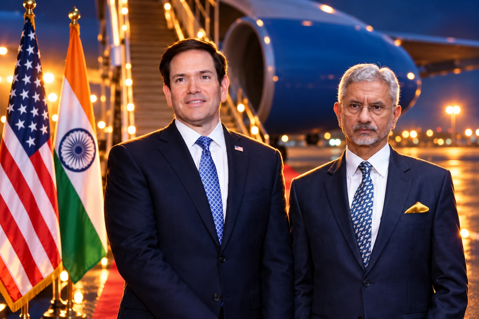 Marco Rubio Mumbai visit India trade oil talks