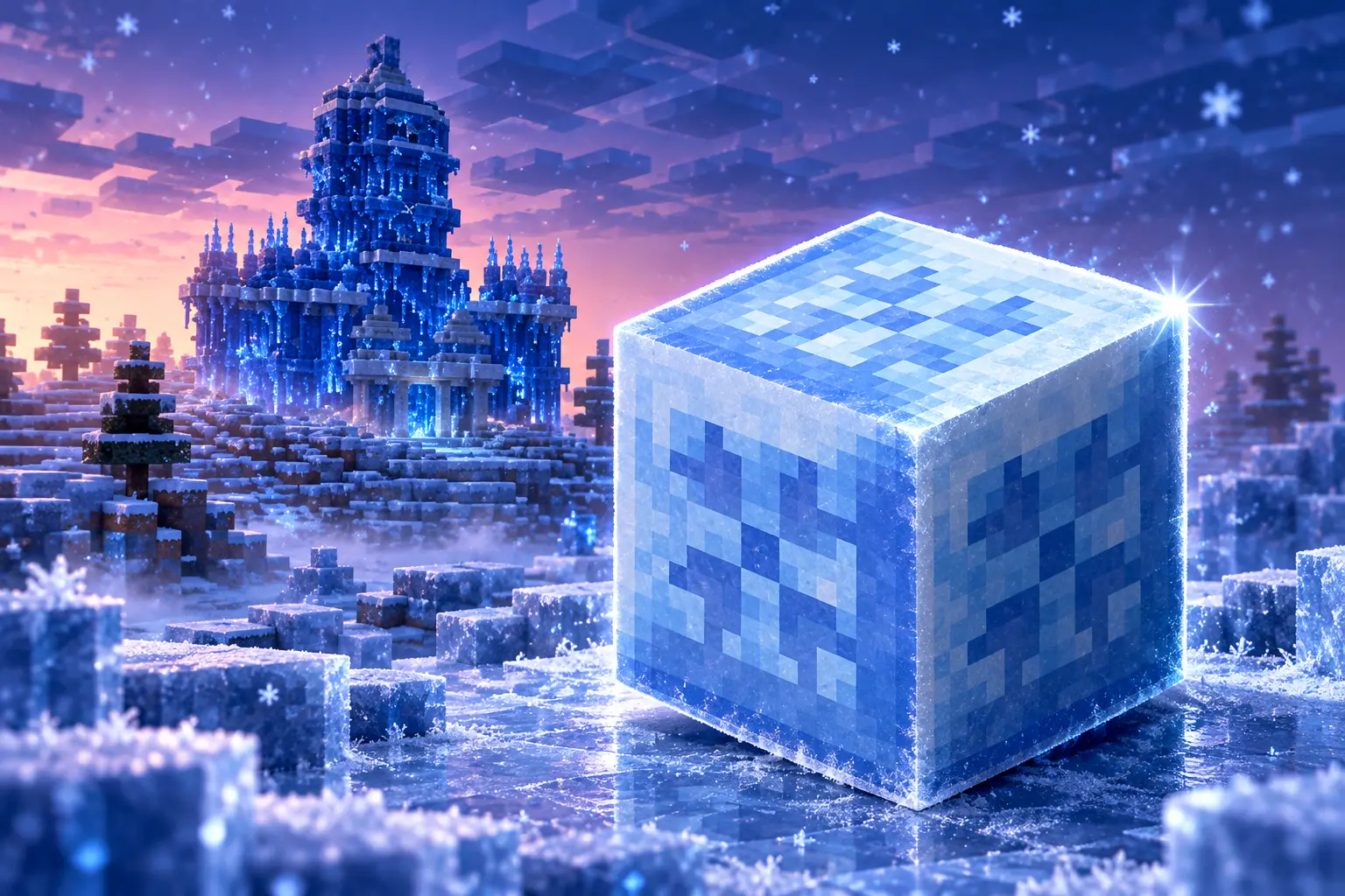 Minecraft 26.4 Snapshot 5 packed ice bricks