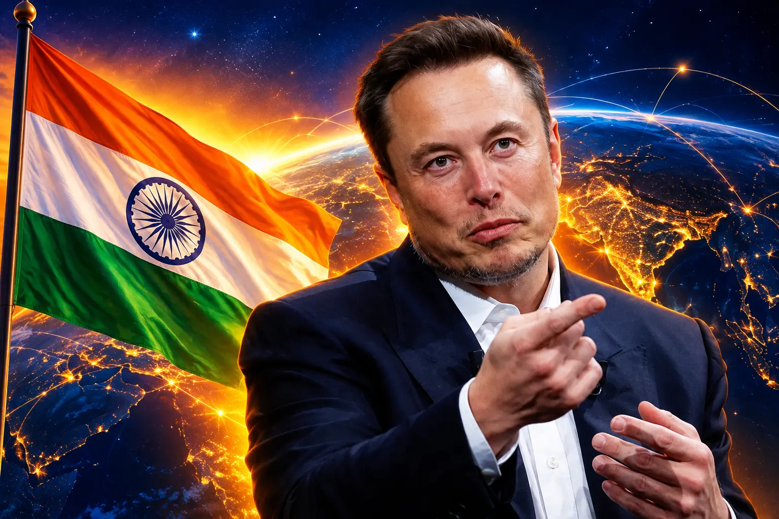 Musk accuses Ambani of blocking Starlink India
