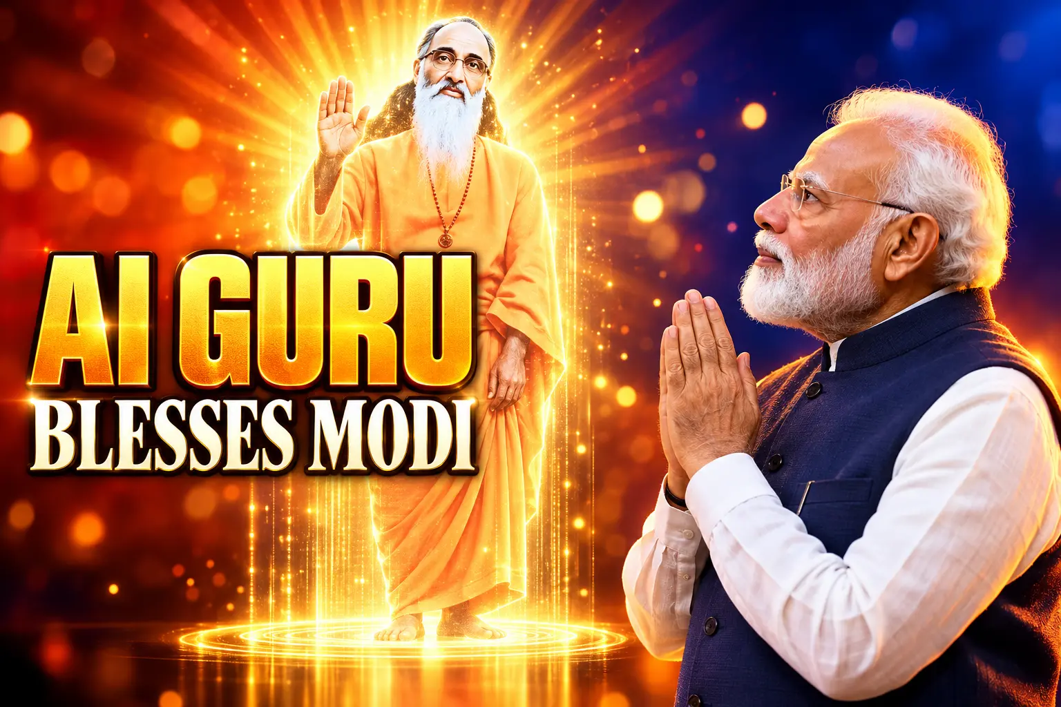 PM Modi hologram Swami Chinmayananda Chinmaya Amrit Mahotsav Delhi