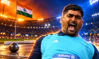 Sachin Khilari F46 shot put gold Asian Para Games
