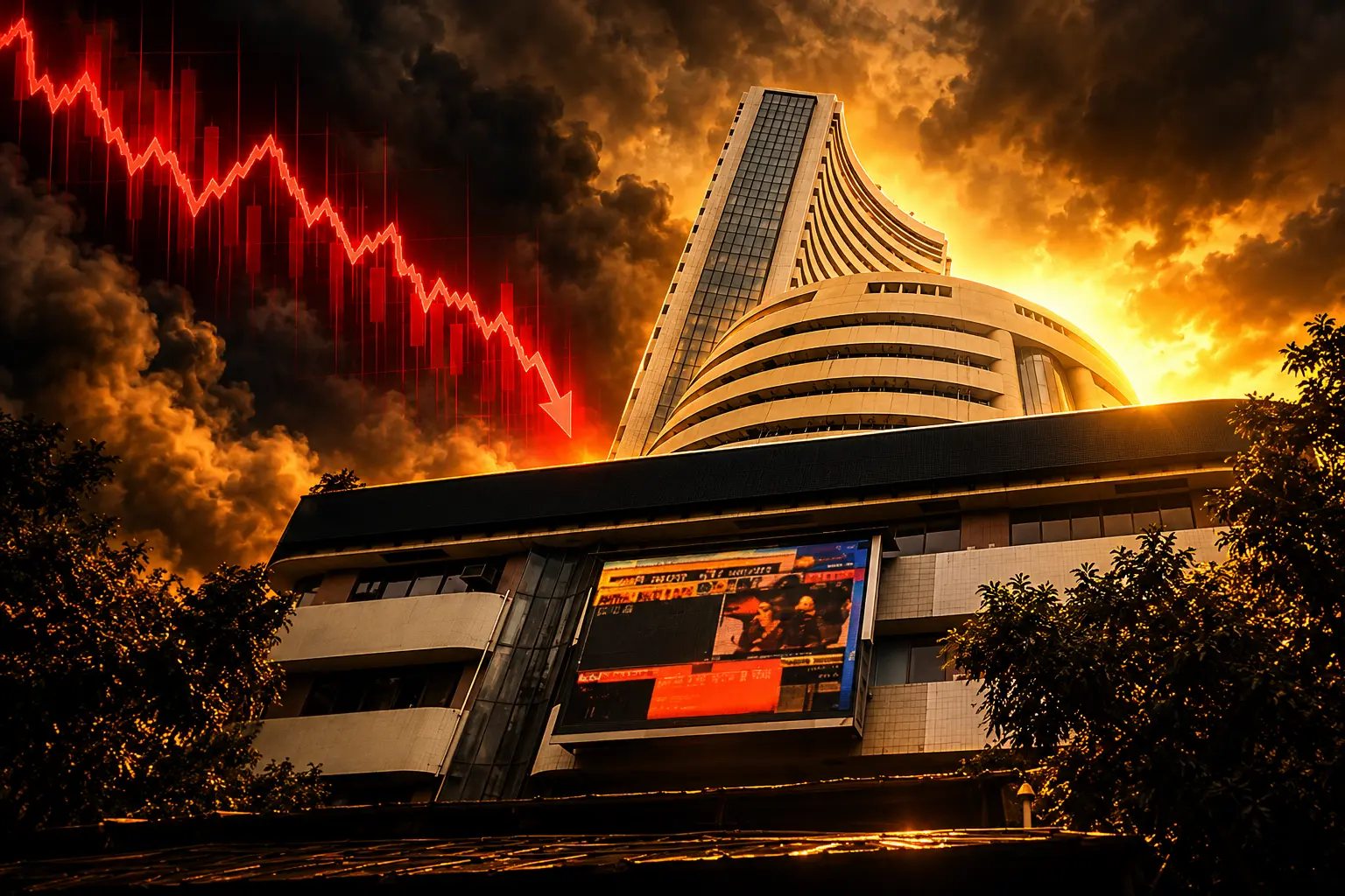Sensex Nifty fall as Brent crude holds above 110