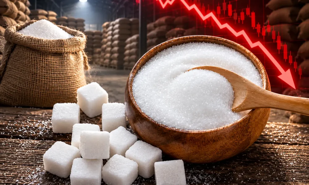 Dwarikesh sugar shares fall on 200-tonne dealer cap