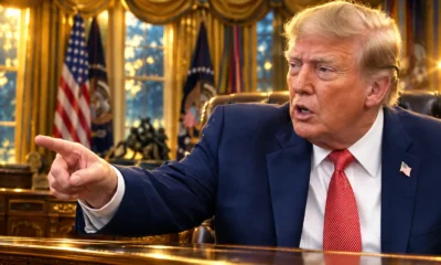 Trump asks Andrew Feinberg are you a sick person
