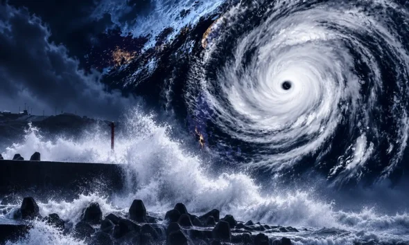 Typhoon Champi Taiwan 977 flight cancellations Friday