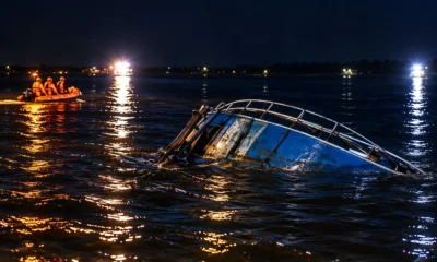Vaishali Bihar boat capsize 13 children dead